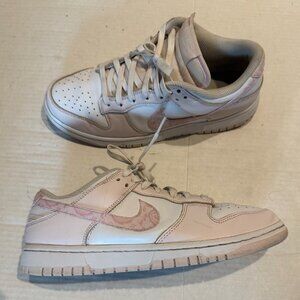 Nike Dunk Low Essential Paisley Pack Pink RARE - Women’s Size 10.5 White/Pink